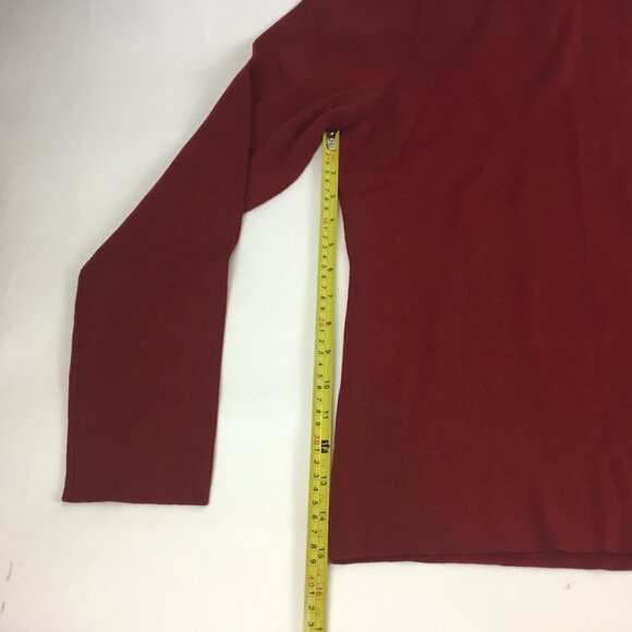 (NWT) Merona Burgundy Turtle-neck Sweater - Picture 8 of 11